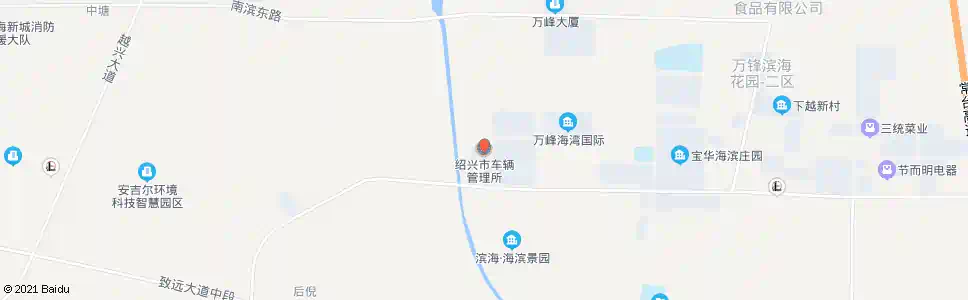 绍兴大普车管所_公交站地图_绍兴公交_妙搜公交查询2025