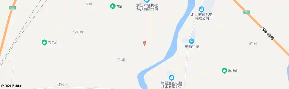 绍兴花山_公交站地图_绍兴公交_妙搜公交查询2025