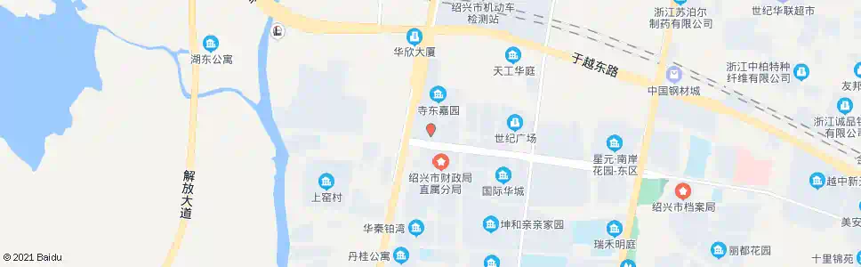 绍兴大润发超市1_公交站地图_绍兴公交_妙搜公交查询2025