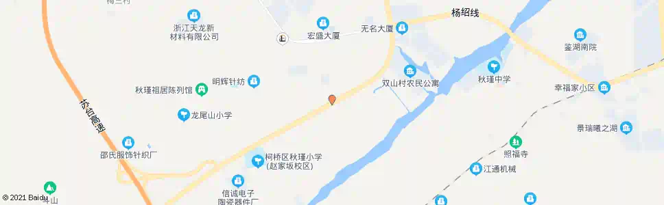 绍兴秀才溇_公交站地图_绍兴公交_妙搜公交查询2025
