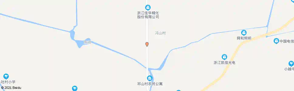 绍兴冯柯山新路_公交站地图_绍兴公交_妙搜公交查询2025