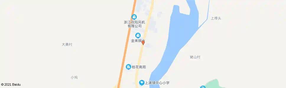 绍兴上浦卫生院_公交站地图_绍兴公交_妙搜公交查询2025