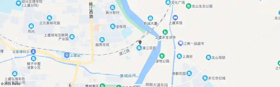 绍兴渡江花园_公交站地图_绍兴公交_妙搜公交查询2025