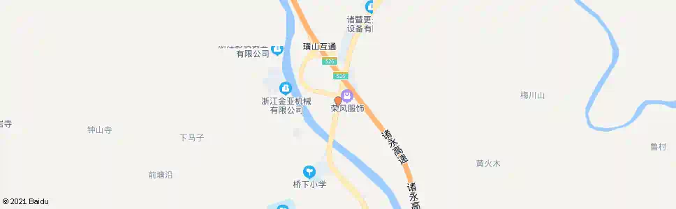 绍兴月形山下_公交站地图_绍兴公交_妙搜公交查询2025