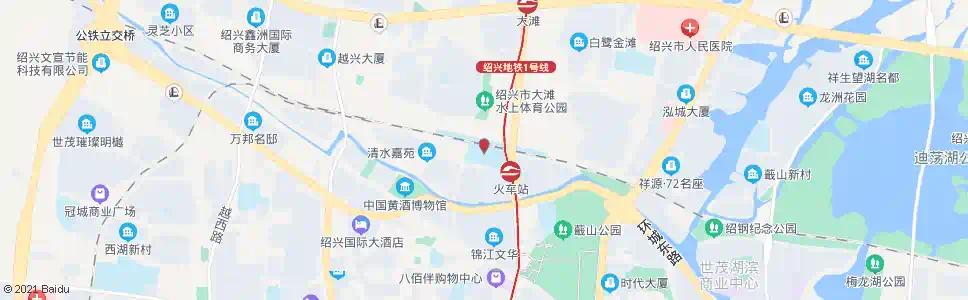 绍兴新鸿_公交站地图_绍兴公交_妙搜公交查询2025