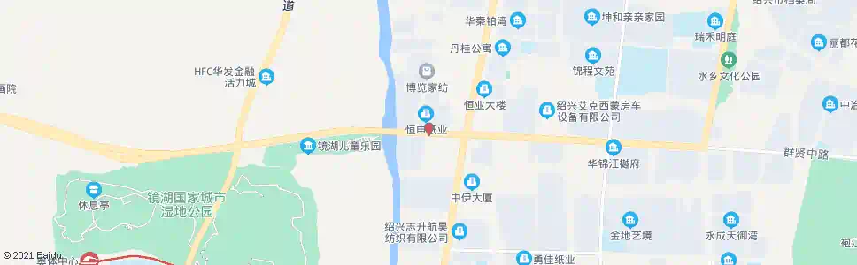 绍兴恒申纸业_公交站地图_绍兴公交_妙搜公交查询2025