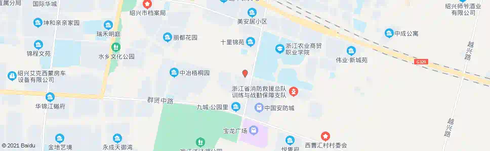 绍兴育贤路越秀路口_公交站地图_绍兴公交_妙搜公交查询2025