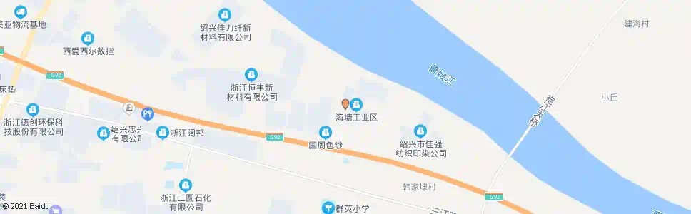 绍兴海塘_公交站地图_绍兴公交_妙搜公交查询2025