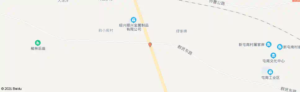 绍兴皇甫村口_公交站地图_绍兴公交_妙搜公交查询2025