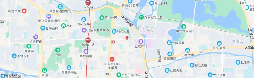 绍兴越都名园_公交站地图_绍兴公交_妙搜公交查询2025