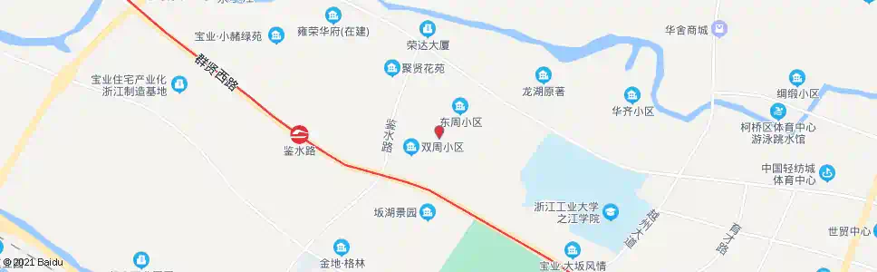 绍兴双周路口_公交站地图_绍兴公交_妙搜公交查询2025