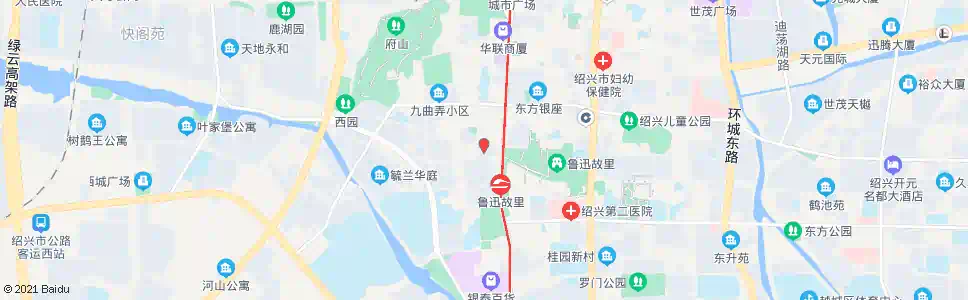 绍兴地税局_公交站地图_绍兴公交_妙搜公交查询2025