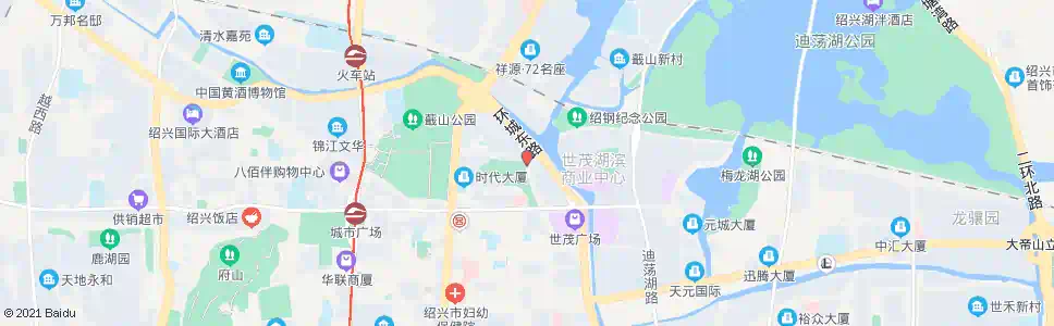绍兴白马新村_公交站地图_绍兴公交_妙搜公交查询2025
