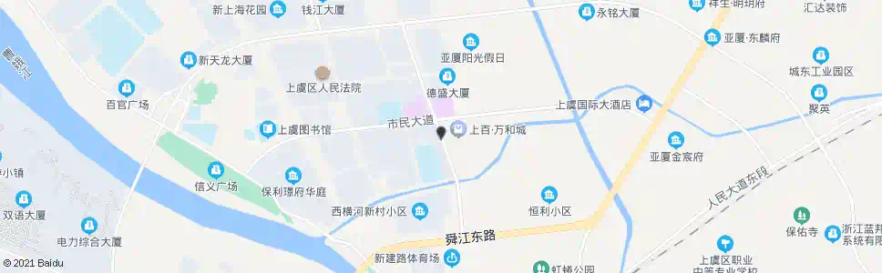 绍兴上百万和城(百官街道)_公交站地图_绍兴公交_妙搜公交查询2025