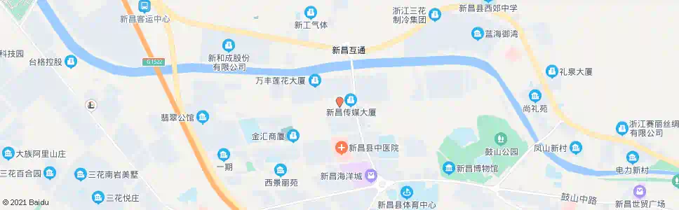 绍兴上三溪村(北)_公交站地图_绍兴公交_妙搜公交查询2025