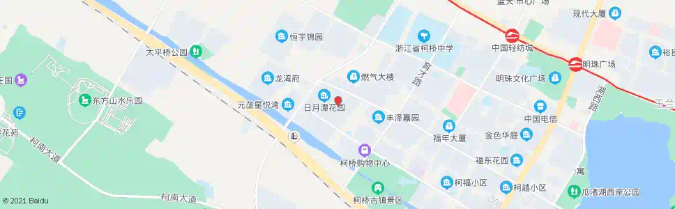绍兴花园地幼儿园_公交站地图_绍兴公交_妙搜公交查询2025