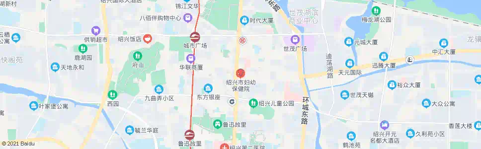 绍兴妇保_公交站地图_绍兴公交_妙搜公交查询2025