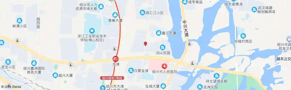 绍兴后墅坊_公交站地图_绍兴公交_妙搜公交查询2025