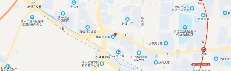 绍兴新世界家居城_公交站地图_绍兴公交_妙搜公交查询2025
