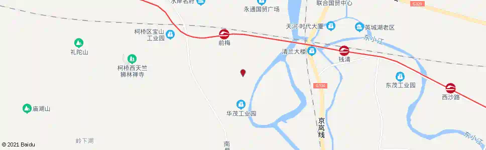 绍兴前梅村_公交站地图_绍兴公交_妙搜公交查询2025