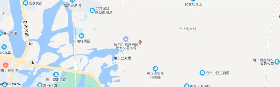 绍兴谢家岸头_公交站地图_绍兴公交_妙搜公交查询2025
