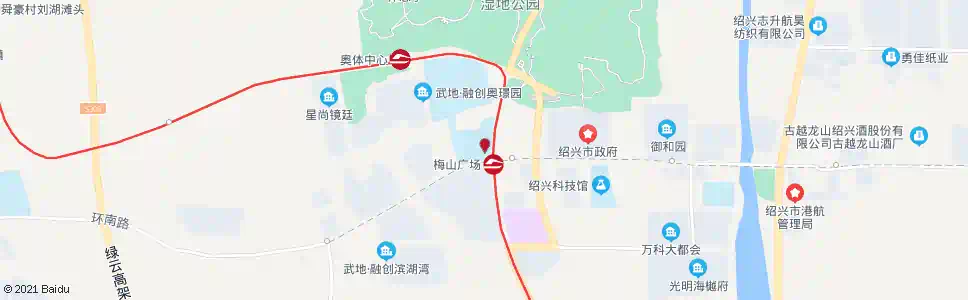 绍兴游泳馆_公交站地图_绍兴公交_妙搜公交查询2025