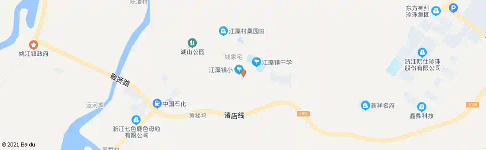 绍兴江澡小学_公交站地图_绍兴公交_妙搜公交查询2025