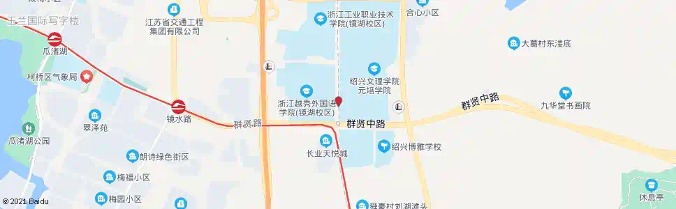 绍兴高教园区_公交站地图_绍兴公交_妙搜公交查询2025