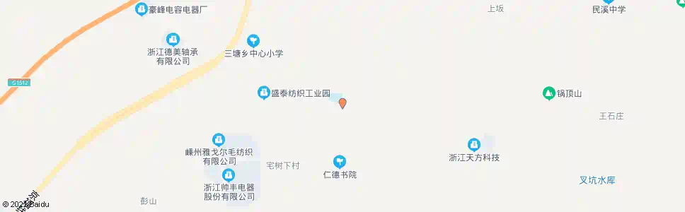 绍兴三塘中学_公交站地图_绍兴公交_妙搜公交查询2025