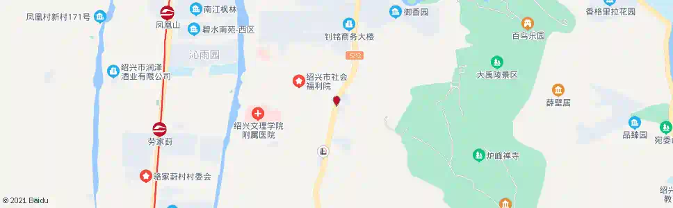 绍兴福利院_公交站地图_绍兴公交_妙搜公交查询2025