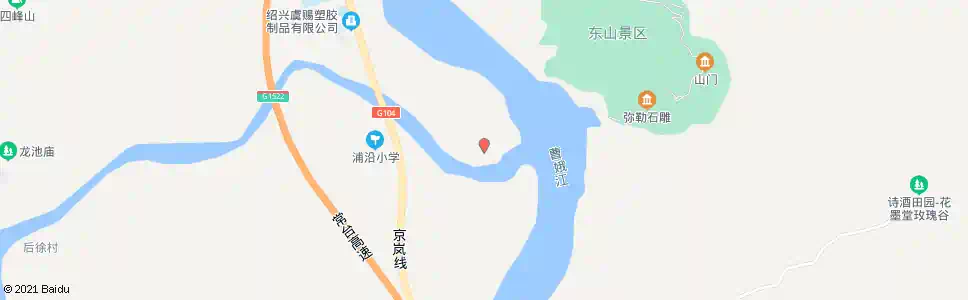 绍兴外小江_公交站地图_绍兴公交_妙搜公交查询2025