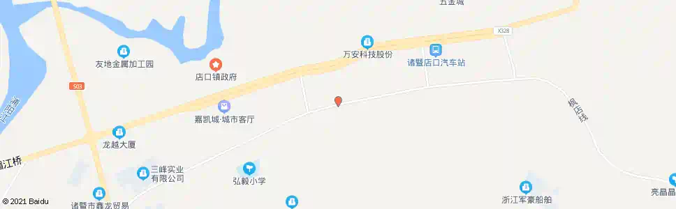 绍兴六村_公交站地图_绍兴公交_妙搜公交查询2025