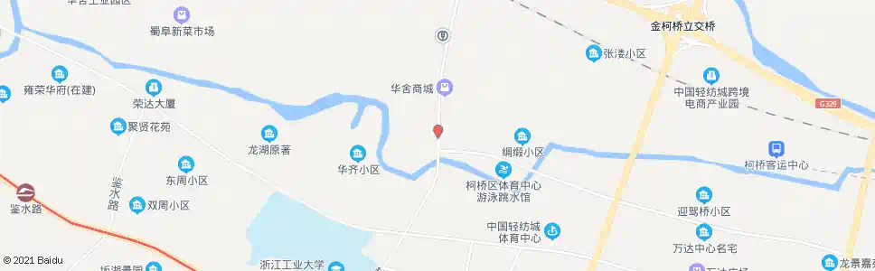 绍兴华舍实验学校_公交站地图_绍兴公交_妙搜公交查询2025