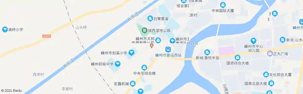 绍兴城西花木市场_公交站地图_绍兴公交_妙搜公交查询2025