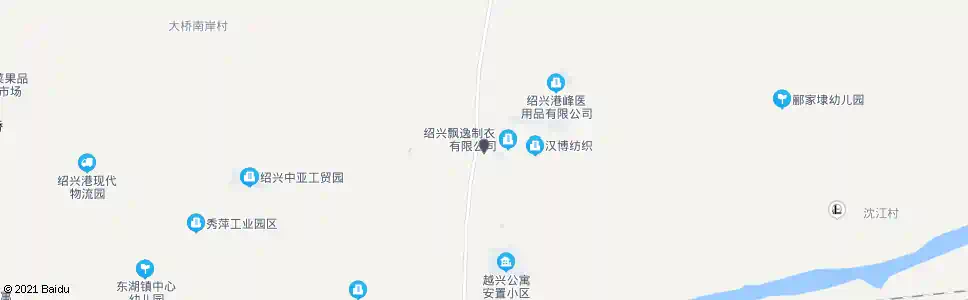 绍兴皋埠绸厂(民主村)_公交站地图_绍兴公交_妙搜公交查询2025