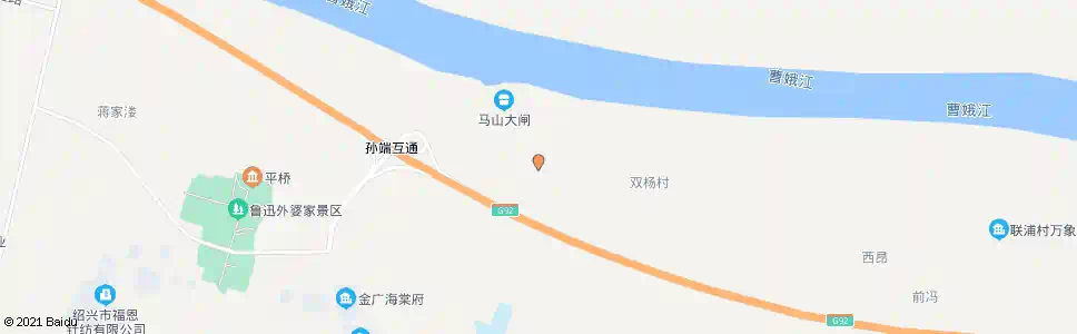 绍兴后双盆_公交站地图_绍兴公交_妙搜公交查询2025