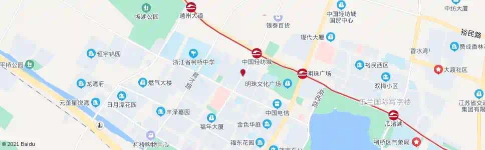 绍兴管墅小区_公交站地图_绍兴公交_妙搜公交查询2025