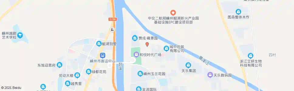 绍兴下中西_公交站地图_绍兴公交_妙搜公交查询2025