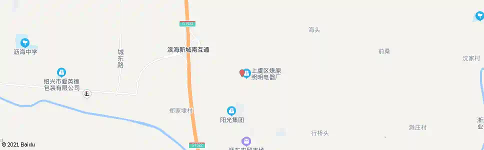 绍兴华东村_公交站地图_绍兴公交_妙搜公交查询2025