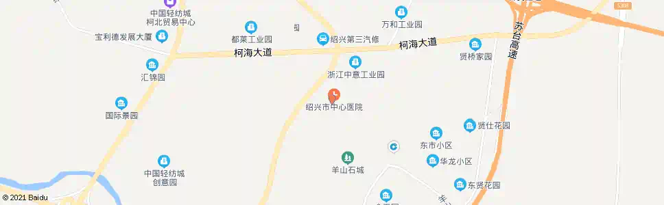 绍兴齐贤医院_公交站地图_绍兴公交_妙搜公交查询2025