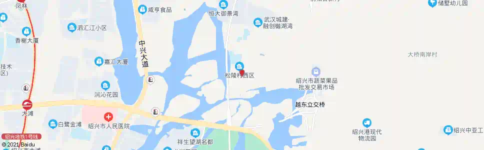 绍兴侧水牌_公交站地图_绍兴公交_妙搜公交查询2025