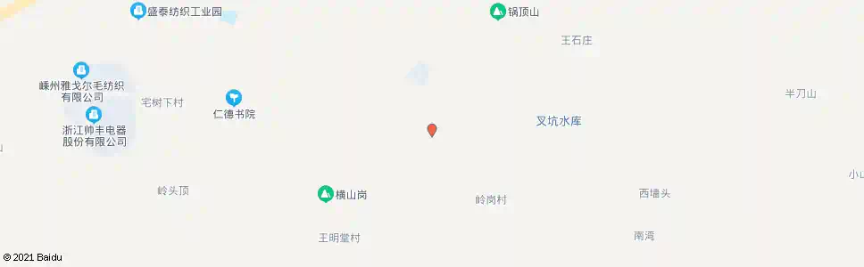 绍兴丫叉坑叉口_公交站地图_绍兴公交_妙搜公交查询2025