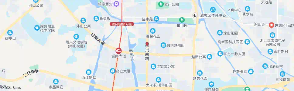 绍兴鲁迅中学(东门)_公交站地图_绍兴公交_妙搜公交查询2025