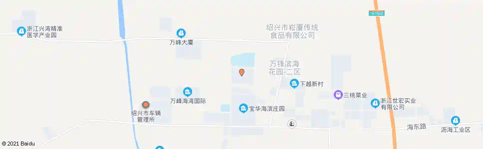 绍兴滨海新城科创基地_公交站地图_绍兴公交_妙搜公交查询2025