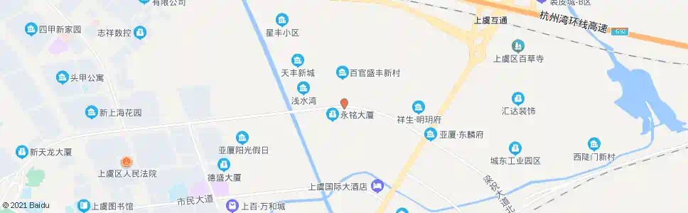 绍兴盛丰新村_公交站地图_绍兴公交_妙搜公交查询2025