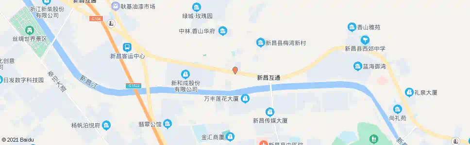 绍兴新龙实业_公交站地图_绍兴公交_妙搜公交查询2025
