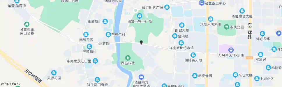 绍兴金凤小区_公交站地图_绍兴公交_妙搜公交查询2025