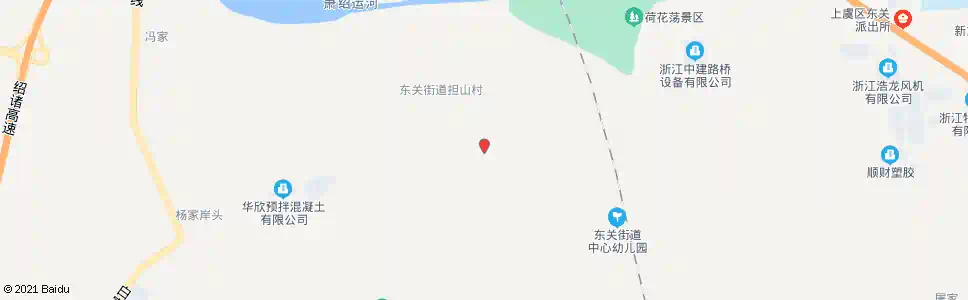 绍兴担山村东_公交站地图_绍兴公交_妙搜公交查询2025