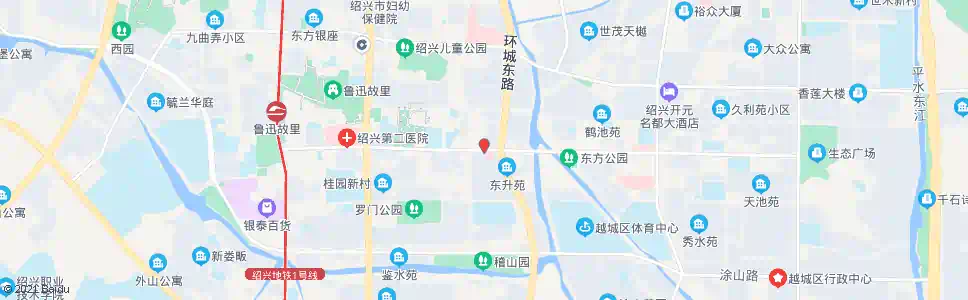 绍兴延安路环岛_公交站地图_绍兴公交_妙搜公交查询2025