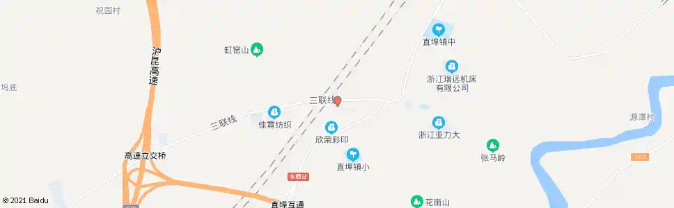 绍兴直埠二小_公交站地图_绍兴公交_妙搜公交查询2025